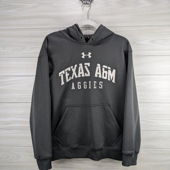 Under Armour Sweaters - Texas A&M Fleece Lined Pullover Hoodie